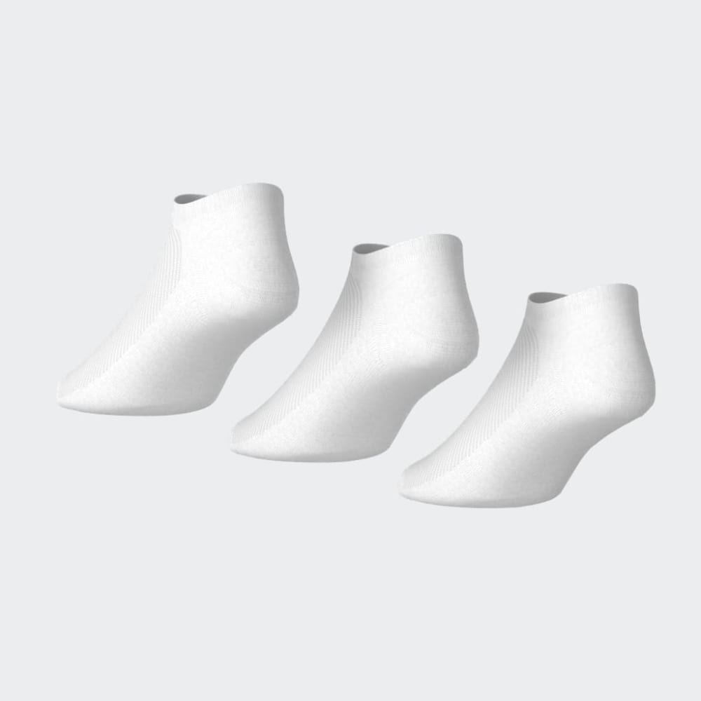 Medias Adidas WMS NO SHOW 3PP Unisex - Urbano | IW5546 Blanco