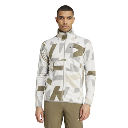 CASACA ADIDAS TERREX MULTI PRINTED FULL-ZIP IX7719 - HOMBRE