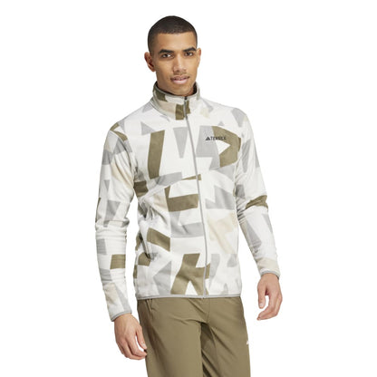CASACA ADIDAS TERREX MULTI PRINTED FULL-ZIP IX7719 - HOMBRE
