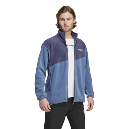CASACA ADIDAS TERREX MULTI CIERRE FRONTAL FLEECE