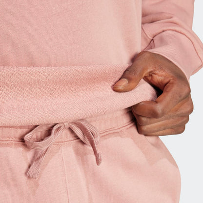 Polera Adidas All SZN Felpa Francesa Cuello Redondo Hombre - Urbano | JC8058 Rosa