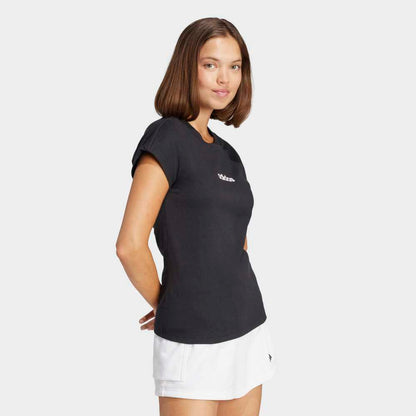Polo Adidas LIN SJ T Mujer - Urbano | JC8238 Negro