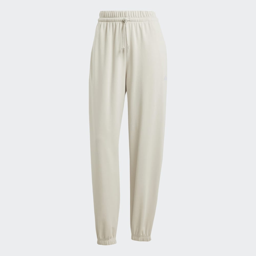 Pantalón Adidas Essentials Small Logo French Terry Mujer - Urbano | Beige