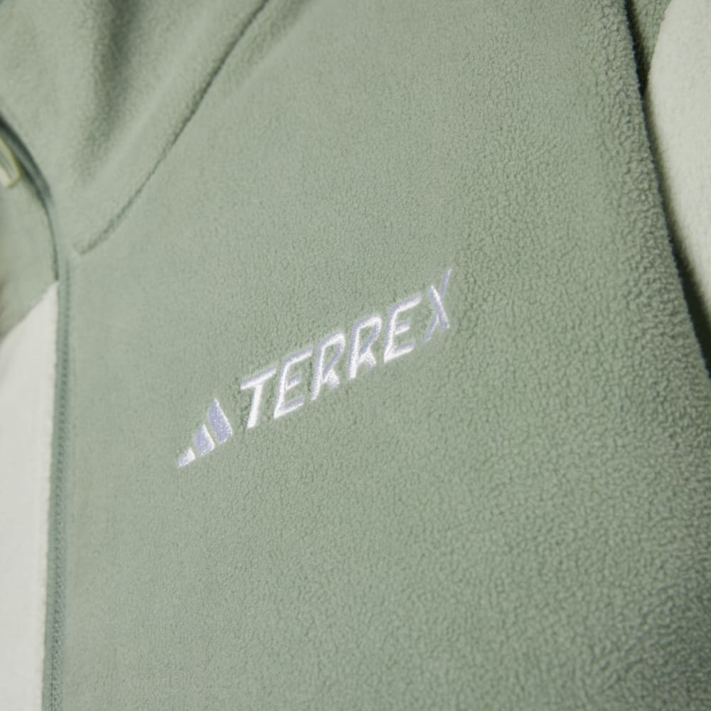 Casaca Adidas Terrex Cierre Frontal Algodón Perchado Mujer - Senderismo | JC9655 Beige