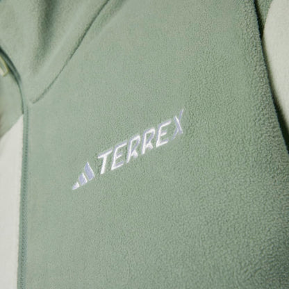 Casaca Adidas Terrex Cierre Frontal Algodón Perchado Mujer - Senderismo | JC9655 Beige