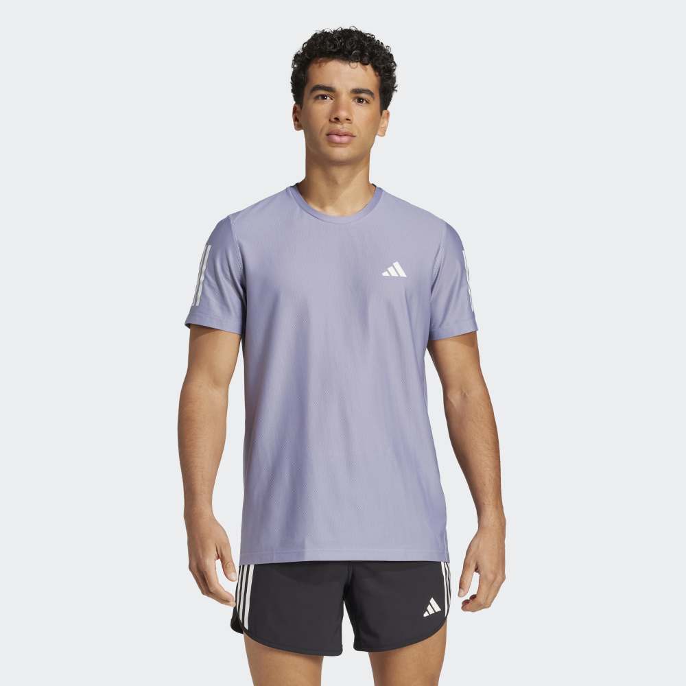 Polo Adidas Own The Run Hombre - Running | JC9796 Lila