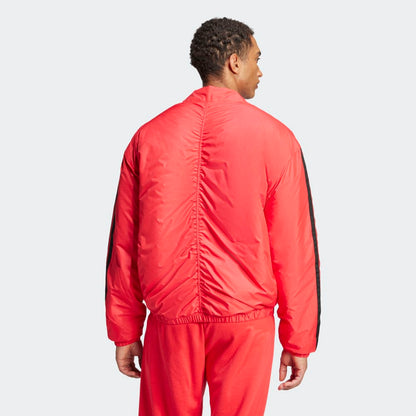 Casaca Adidas Bómber Térmica Essentials 3T Hombre - Urbano | JD1048 Rojo