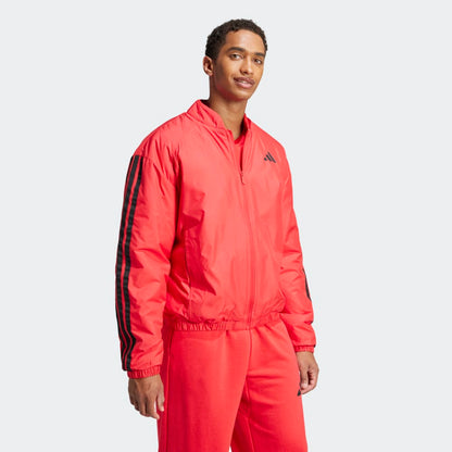 Casaca Adidas Bómber Térmica Essentials 3T Hombre - Urbano | JD1048 Rojo