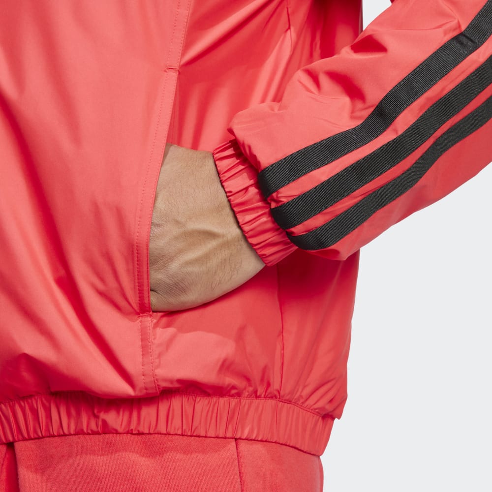 Casaca Adidas Bómber Térmica Essentials 3T Hombre - Urbano | JD1048 Rojo