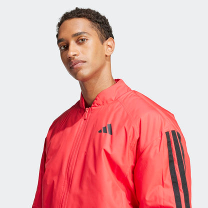 Casaca Adidas Bómber Térmica Essentials 3T Hombre - Urbano | JD1048 Rojo