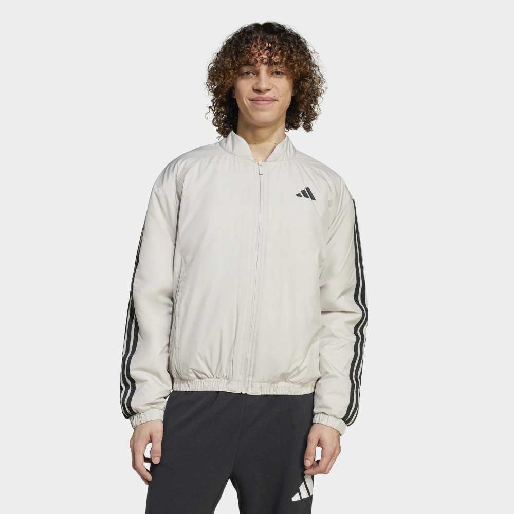 Casaca Adidas Bómber Térmica Essentials 3T Hombre - Urbano | JD1293 Beige