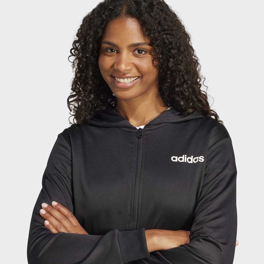 Conjunto Adidas Essentials Linear Mujer - Urbano | JD2695 Negro
