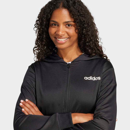 Conjunto Adidas Essentials Linear Mujer - Urbano | JD2695 Negro