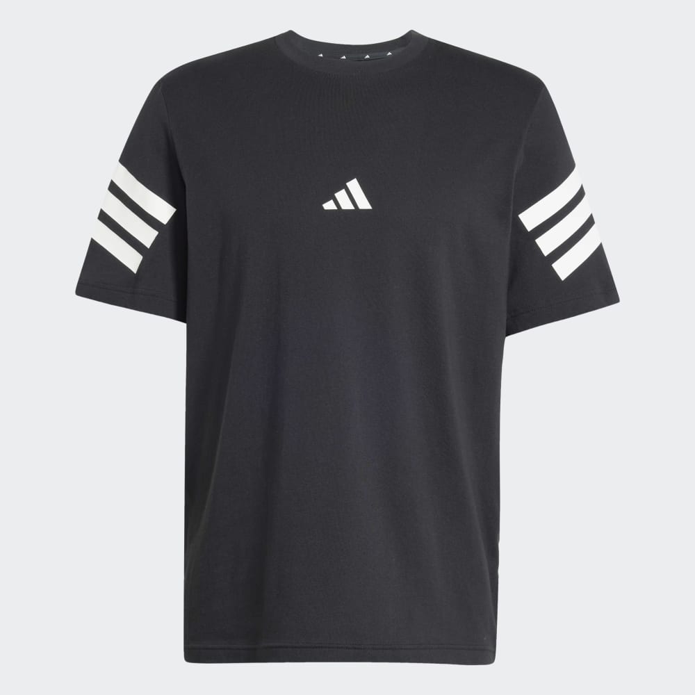Polo Adidas Future Icons 3 Tiras Hombre - Urbano | JD4877 Negro