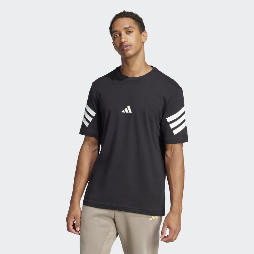 Polo Adidas Future Icons 3 Tiras Hombre - Urbano | JD4877 Negro