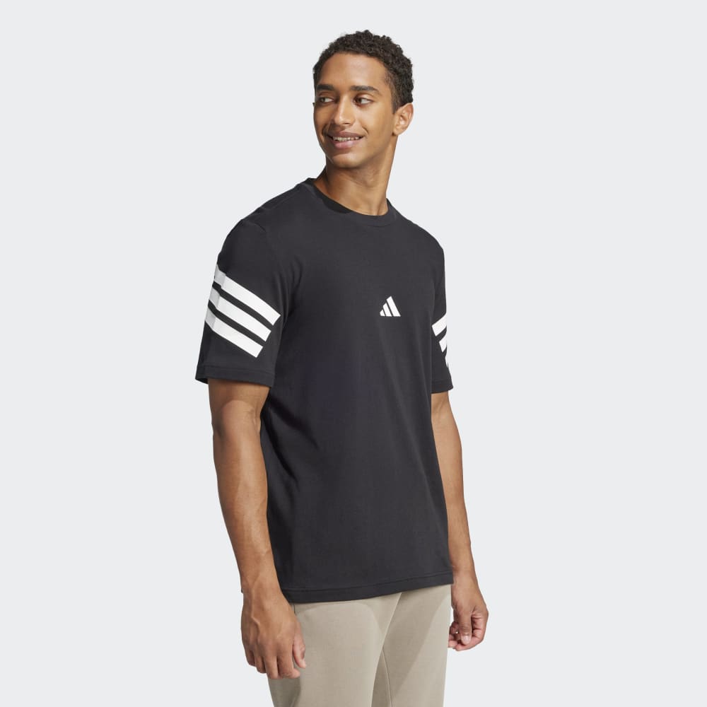 Polo Adidas Future Icons 3 Tiras Hombre - Urbano | JD4877 Negro