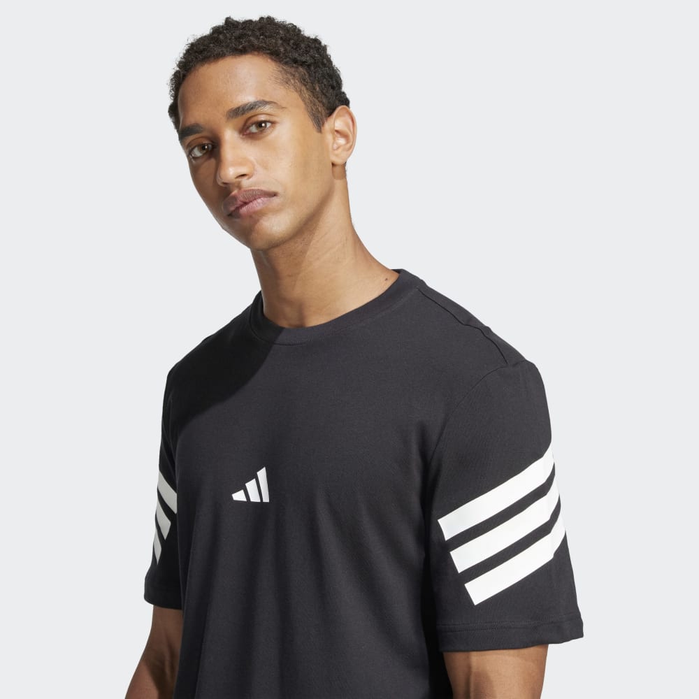 Polo Adidas Future Icons 3 Tiras Hombre - Urbano | JD4877 Negro
