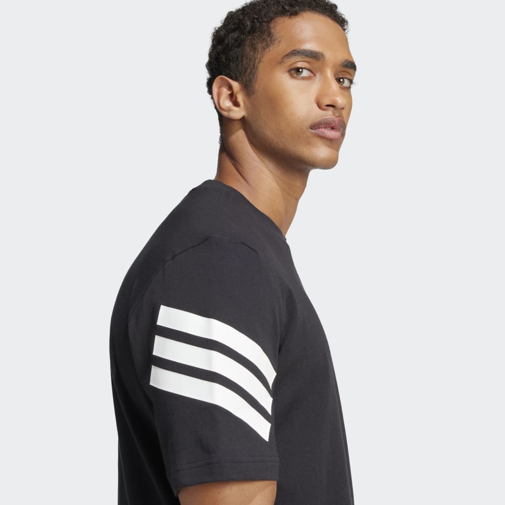 Polo Adidas Future Icons 3 Tiras Hombre - Urbano | JD4877 Negro