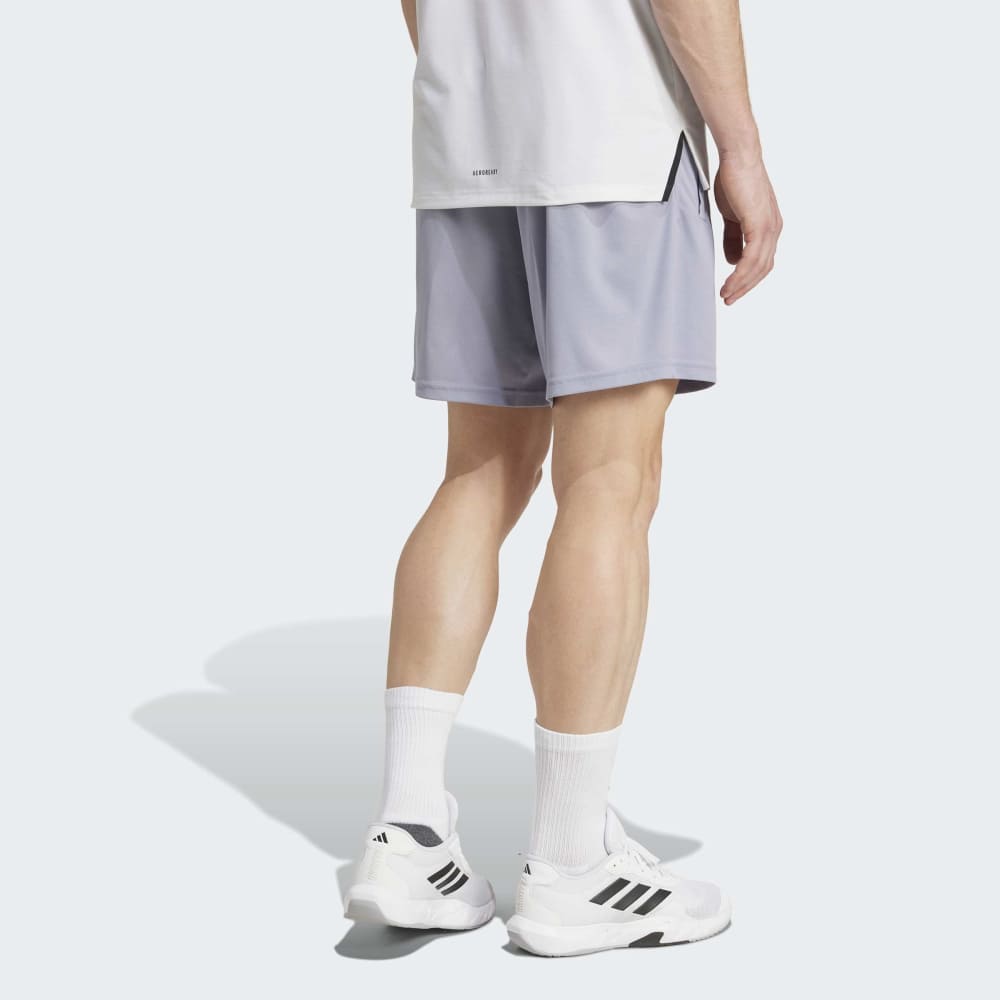 Shorts Adidas Train Essentials Logo Hombre - Training | JD4878 Gris