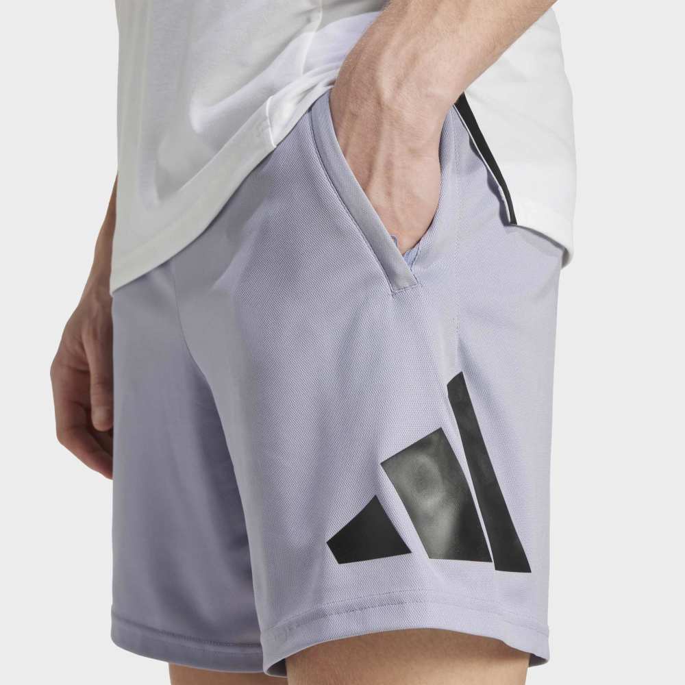 Shorts Adidas Train Essentials Logo Hombre - Training | JD4878 Gris