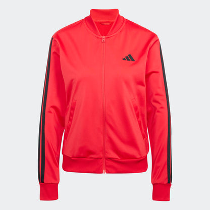 Conjunto Adidas Deportivo Essentials 3 Rayas Mujer - Urbano | JD5433 Rojo