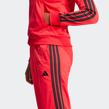 Conjunto Adidas Deportivo Essentials 3 Rayas Mujer - Urbano | JD5433 Rojo