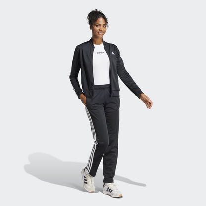 Conjunto Adidas Deportivo Essentials 3 Rayas Mujer - Urbano | Negro