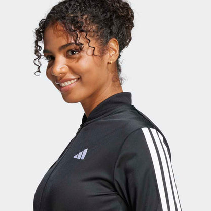 Conjunto Adidas Deportivo Essentials 3 Rayas Mujer - Urbano | Negro