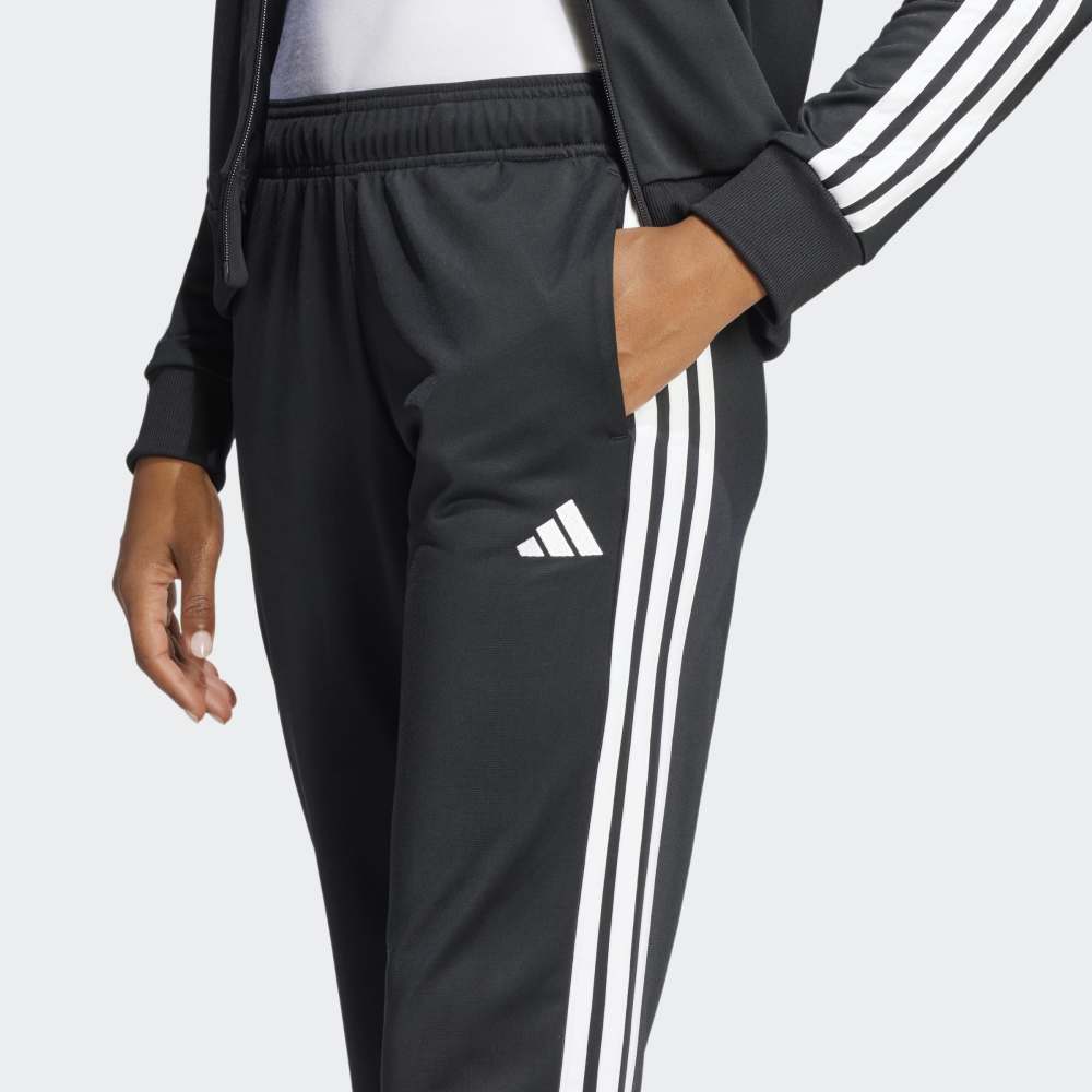 Conjunto Adidas Deportivo Essentials 3 Rayas Mujer - Urbano | Negro