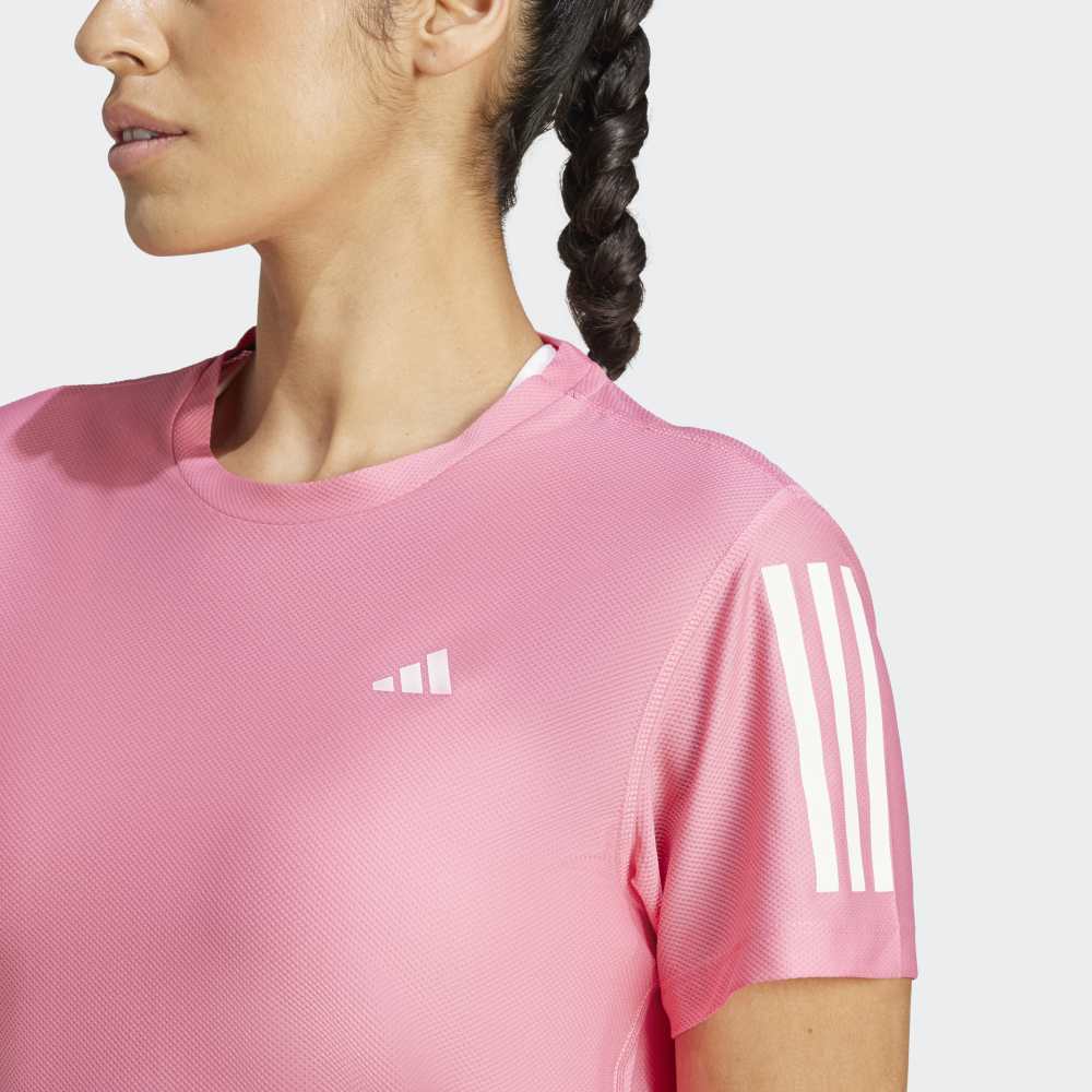Polo Adidas Own the Run Mujer - Running | JD6430 Rosado
