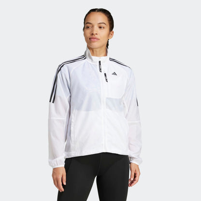 Casaca Adidas Own the Run Mujer - Running | JD7755 Blanco