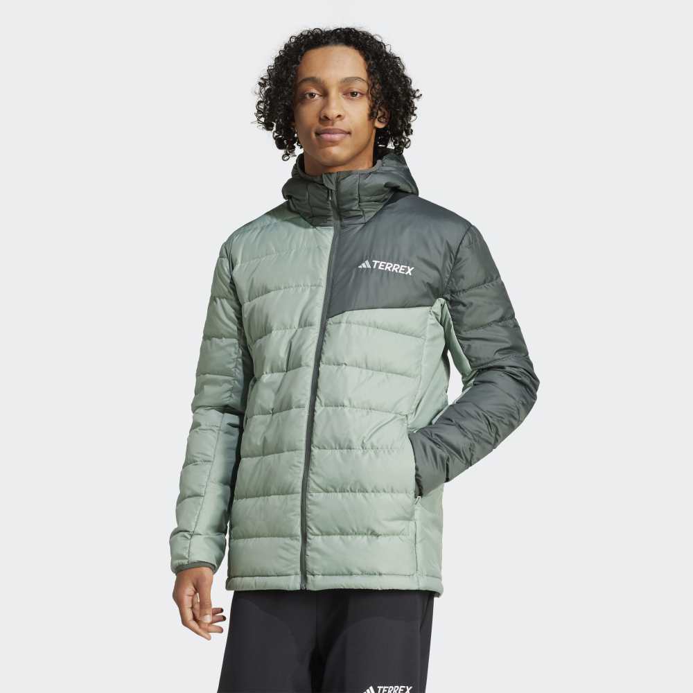 Casaca Adidas Térmica Ligera Terrex Multi Hombre - Senderismo | JD8393 Verde