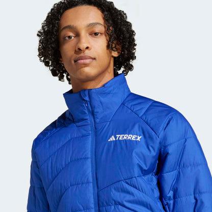 Casaca Adidas Térmica Terrex Multi Sintética Hombre - Senderismo | Azul