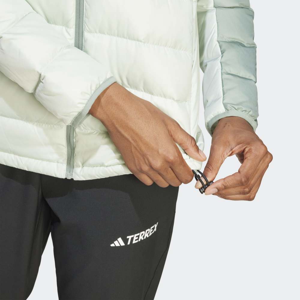 Casaca Adidas Térmica Ligera Terrex Multi Mujer - Senderismo | JD8411 Verde