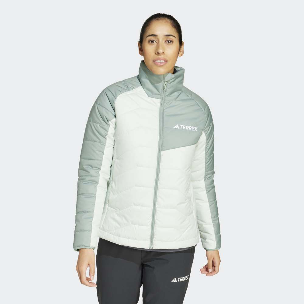 Casaca Adidas Térmica Terrex Multi Sintética Mujer - Senderismo | JD8417 Verde