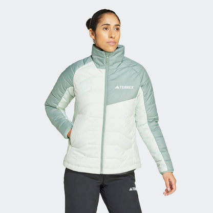 Casaca Adidas Térmica Terrex Multi Sintética Mujer - Senderismo | JD8417 Verde