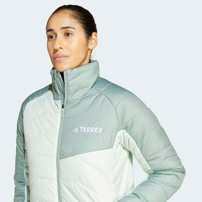 Casaca Adidas Térmica Terrex Multi Sintética Mujer - Senderismo | JD8417 Verde
