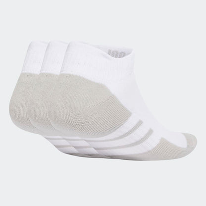 Medias Adidas Essentials Climacool Corte Bajo 3P Unisex - Training | Blanco