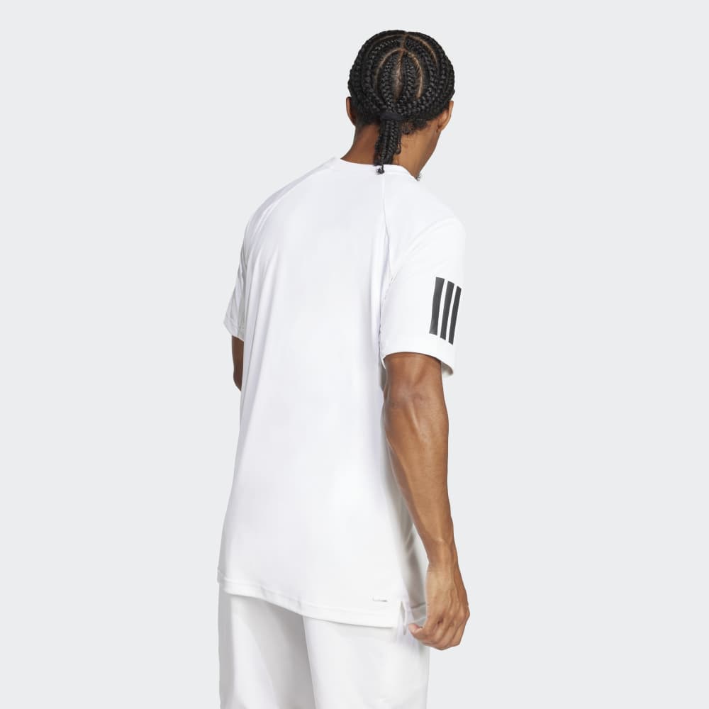 Polo Adidas Club 3STR TEE Hombre - Tenis | JE0413 Blanco