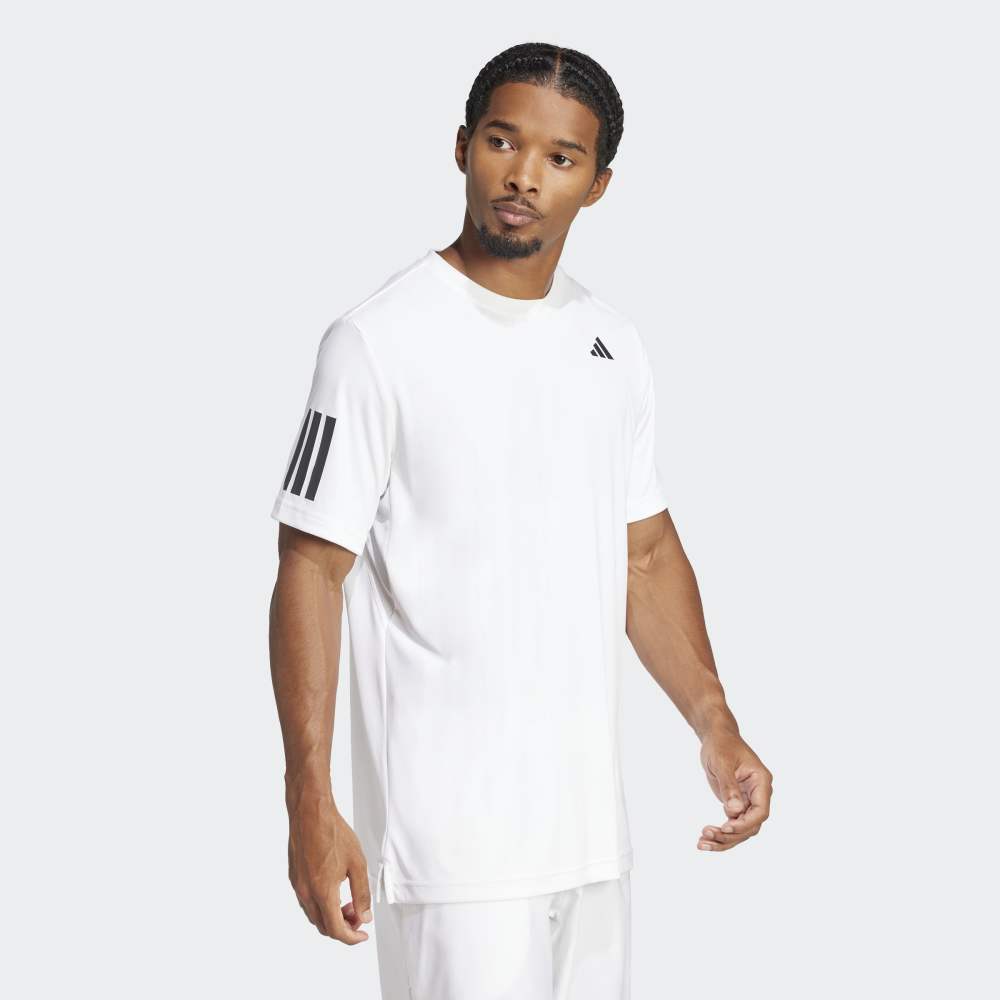 Polo Adidas Club 3STR TEE Hombre - Tenis | JE0413 Blanco