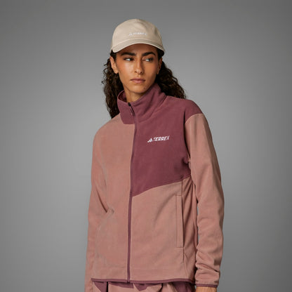 Casaca Adidas Terrex Multi Cierre Frontal Mujer - Senderismo | JE3892 Rosado