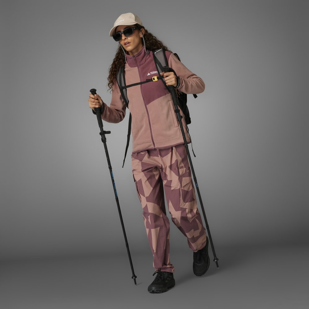 Casaca Adidas Terrex Multi Cierre Frontal Mujer - Senderismo | JE3892 Rosado