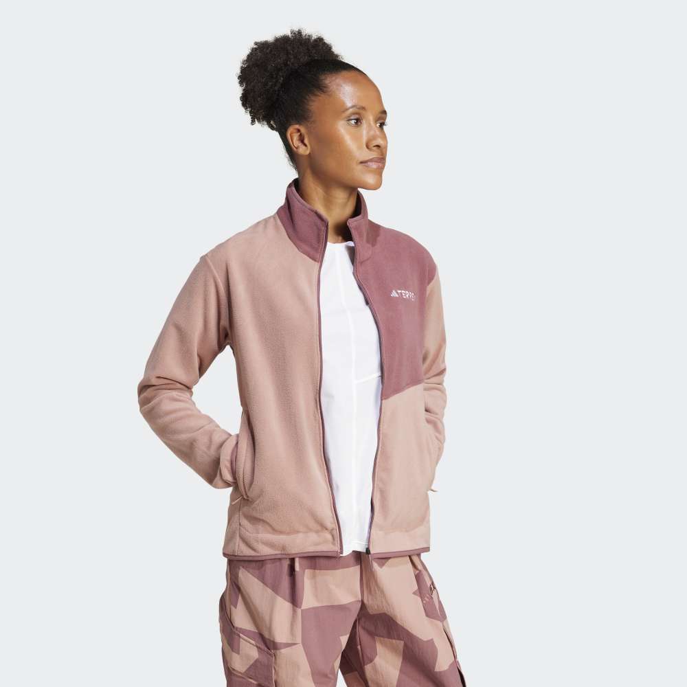 Casaca Adidas Terrex Multi Cierre Frontal Mujer - Senderismo | JE3892 Rosado