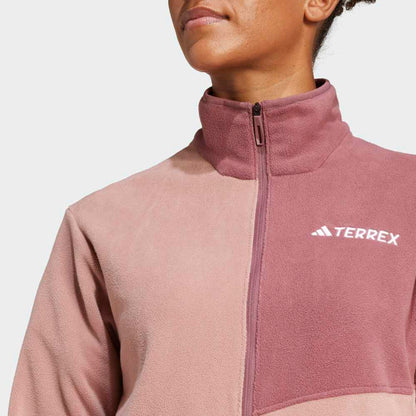 Casaca Adidas Terrex Multi Cierre Frontal Mujer - Senderismo | JE3892 Rosado