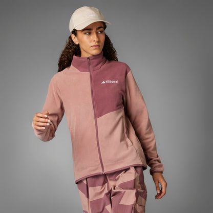 Casaca Adidas Terrex Multi Cierre Frontal Mujer - Senderismo | JE3892 Rosado