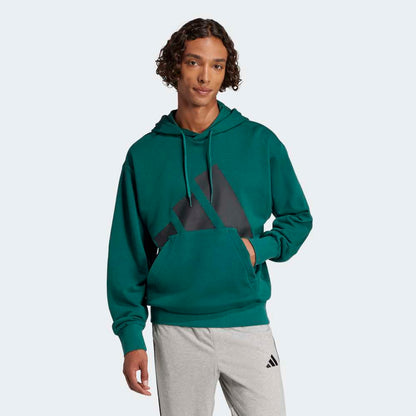 Polera Adidas con Capucha Essentials Logo Grande Hombre - Urbano | Verde