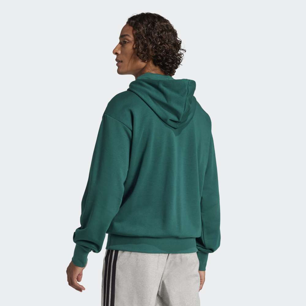 Polera Adidas con Capucha Essentials Logo Grande Hombre - Urbano | Verde