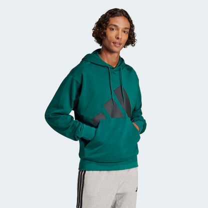 Polera Adidas con Capucha Essentials Logo Grande Hombre - Urbano | Verde