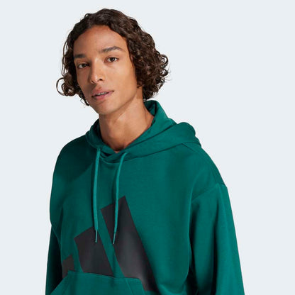 Polera Adidas con Capucha Essentials Logo Grande Hombre - Urbano | Verde