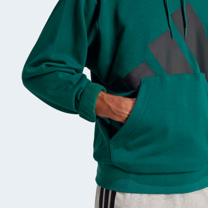 Polera Adidas con Capucha Essentials Logo Grande Hombre - Urbano | Verde